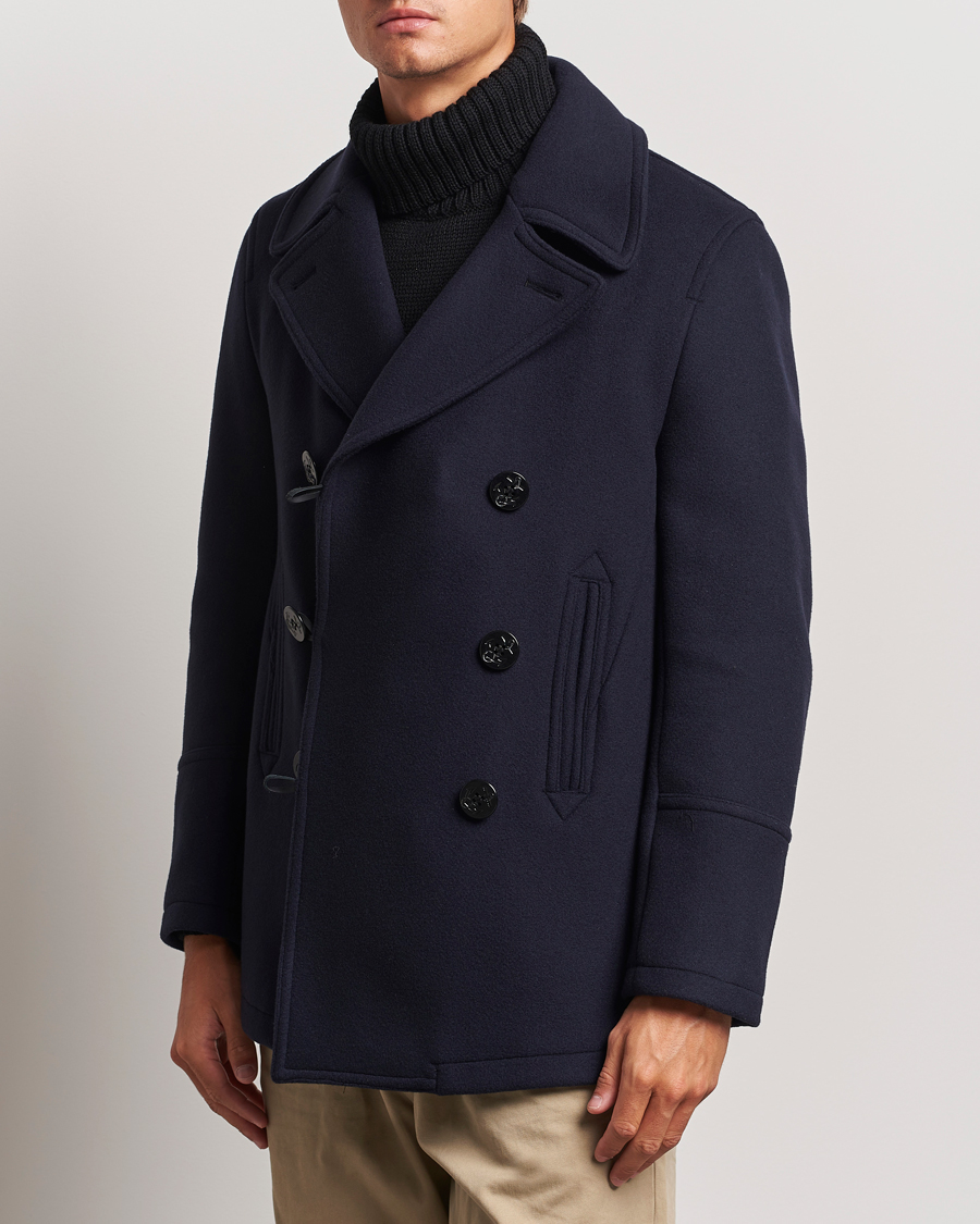 Hombres | Abrigos y chaquetas | Gloverall | Tennyson Peacoat Navy