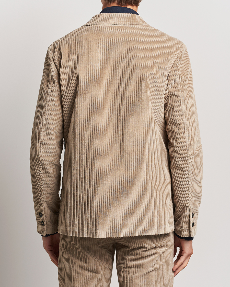 Hombres | Abrigos y chaquetas | Massimo Alba | Baglietto Wale Corduroy Jacket Beige