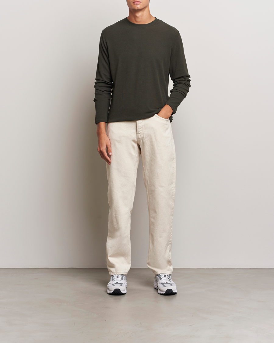 Hombres | Jerséis y prendas de punto | NN07 | Clive Knitted Sweater Dark Army