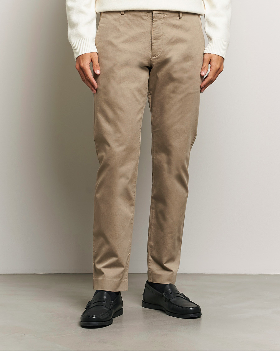 Hombres | Pantalones | NN07 | Theo Regular Fit Stretch Chinos Timber Wolf