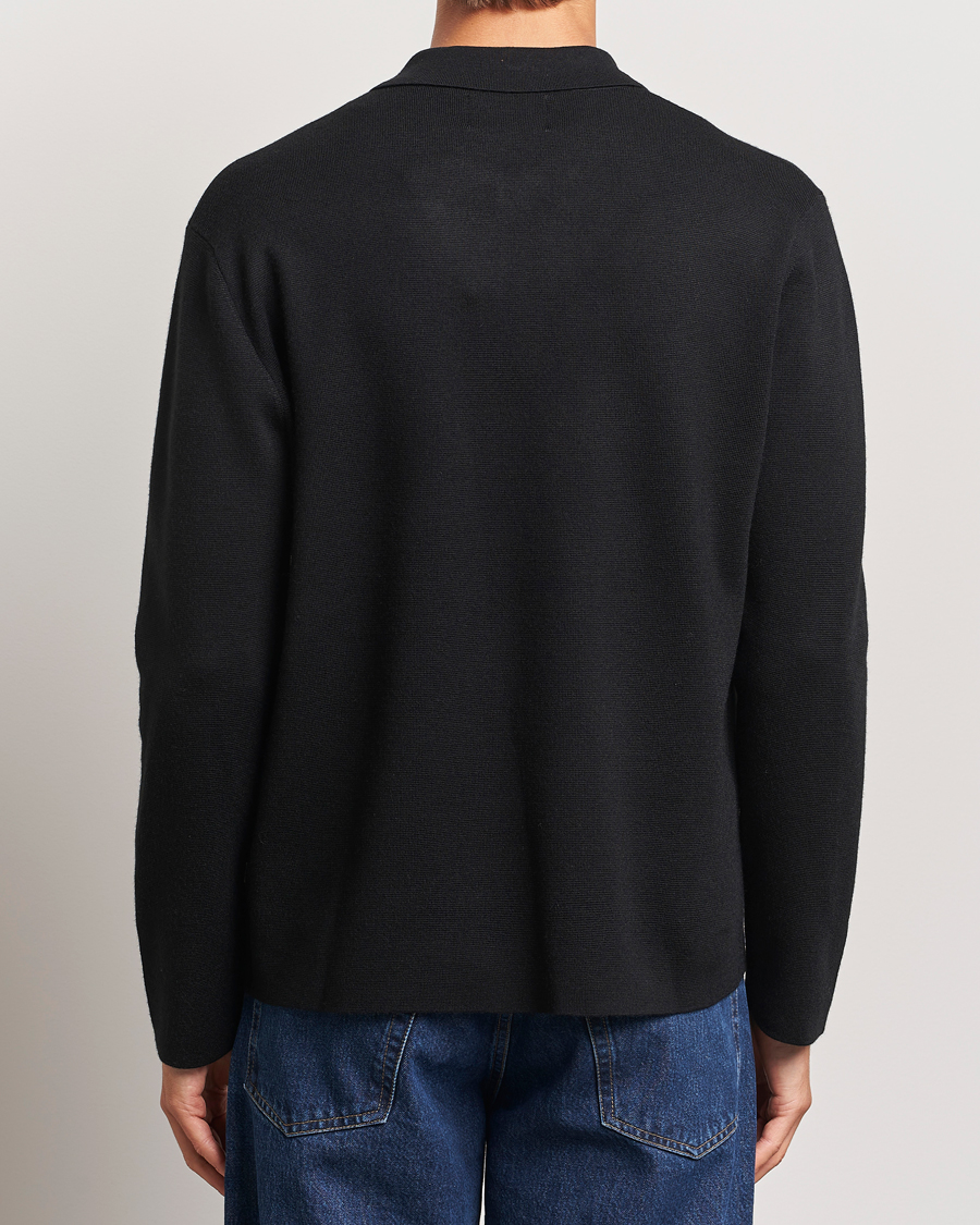 Hombres | Jerséis y prendas de punto | NN07 | Jonas Cotton/Modal Cardigan Black