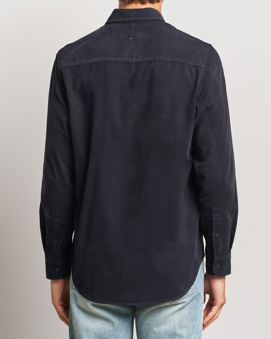 Hombres | Camisas | NN07 | Arne Baby Cord Shirt Black