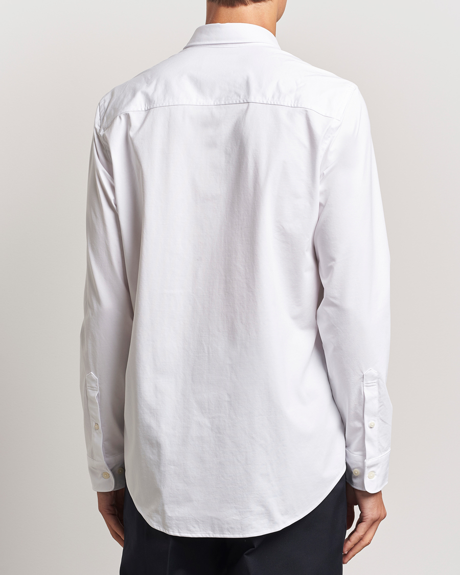 Hombres | Camisas | NN07 | Elian Mercerized Cotton Shirt White