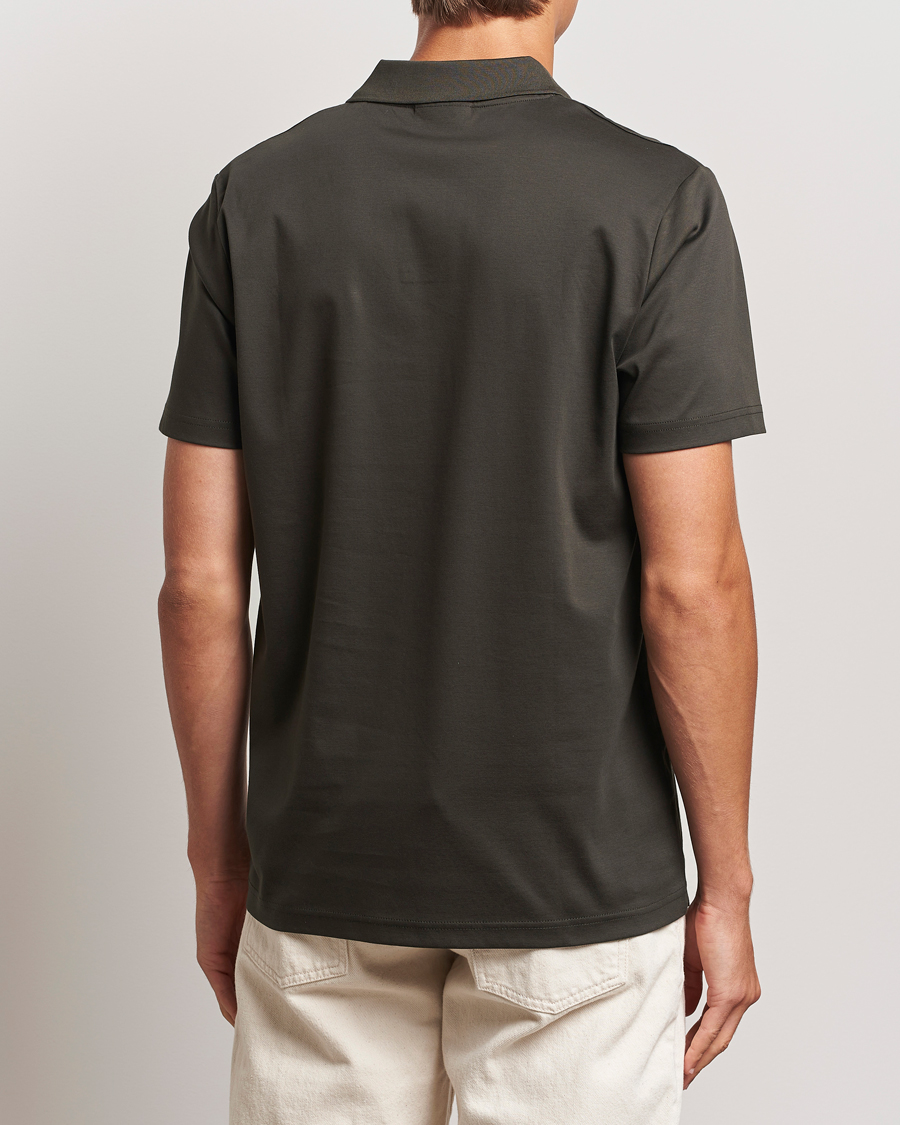 Hombres | Polos | NN07 | Paul Mercerized Polo Dark Army