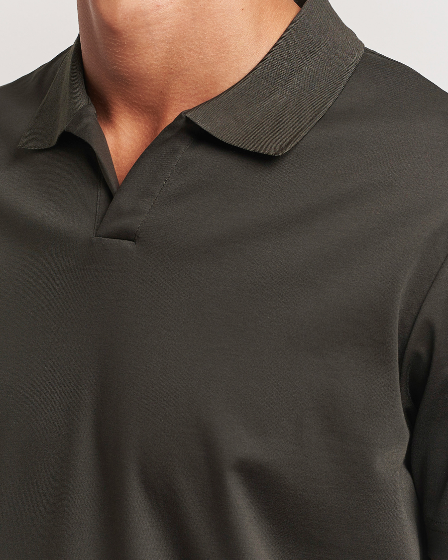 Hombres | Polos | NN07 | Paul Mercerized Polo Dark Army
