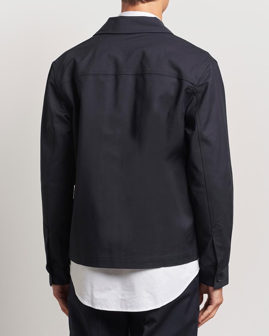 Hombres | Camisas | NN07 | Alban Overshirt Navy Blue