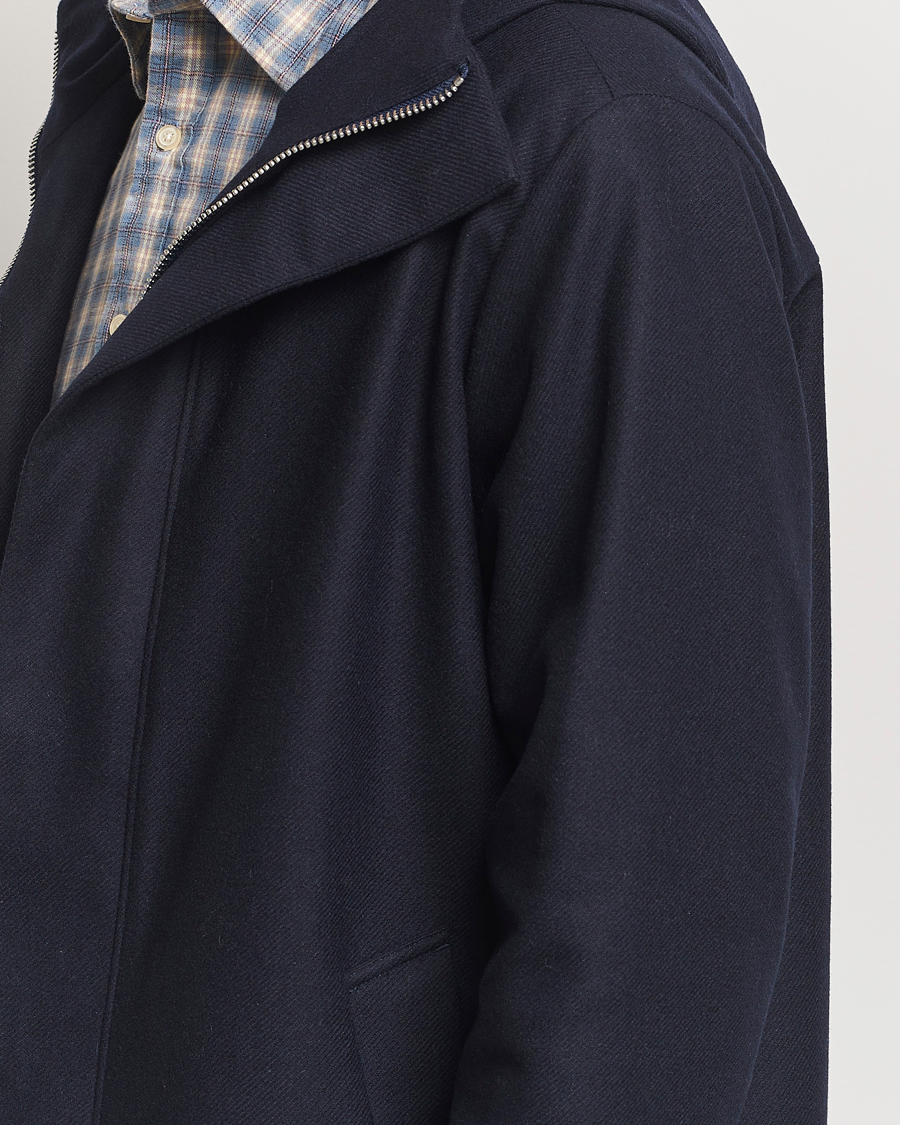 Hombres | Abrigos y chaquetas | NN07 | Knox Hooded Coat Navy Blue