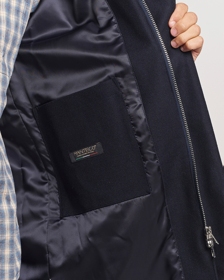 Hombres | Abrigos y chaquetas | NN07 | Knox Hooded Coat Navy Blue