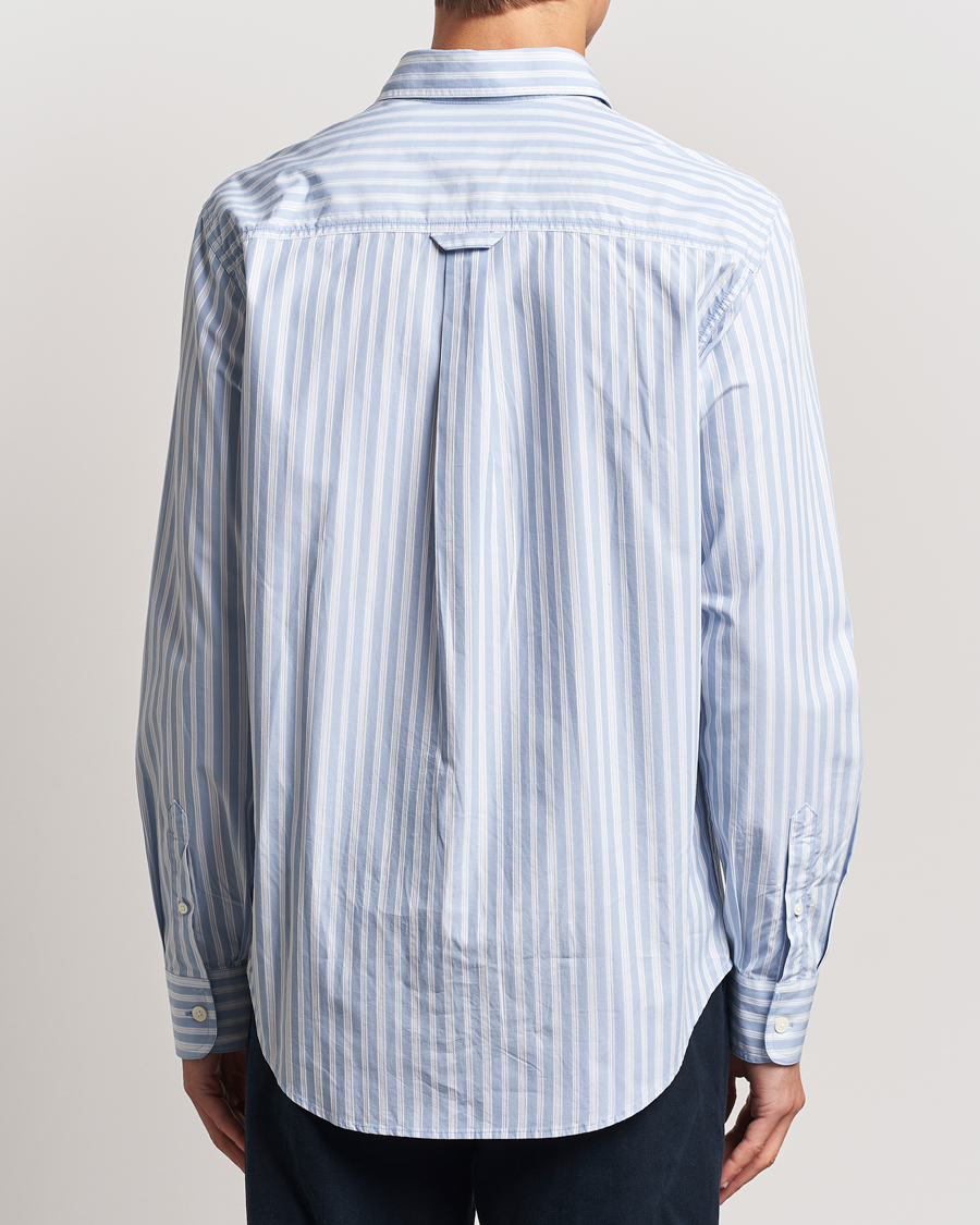 Hombres | Camisas | NN07 | Colby Poplin Striped Shirt Blue/White