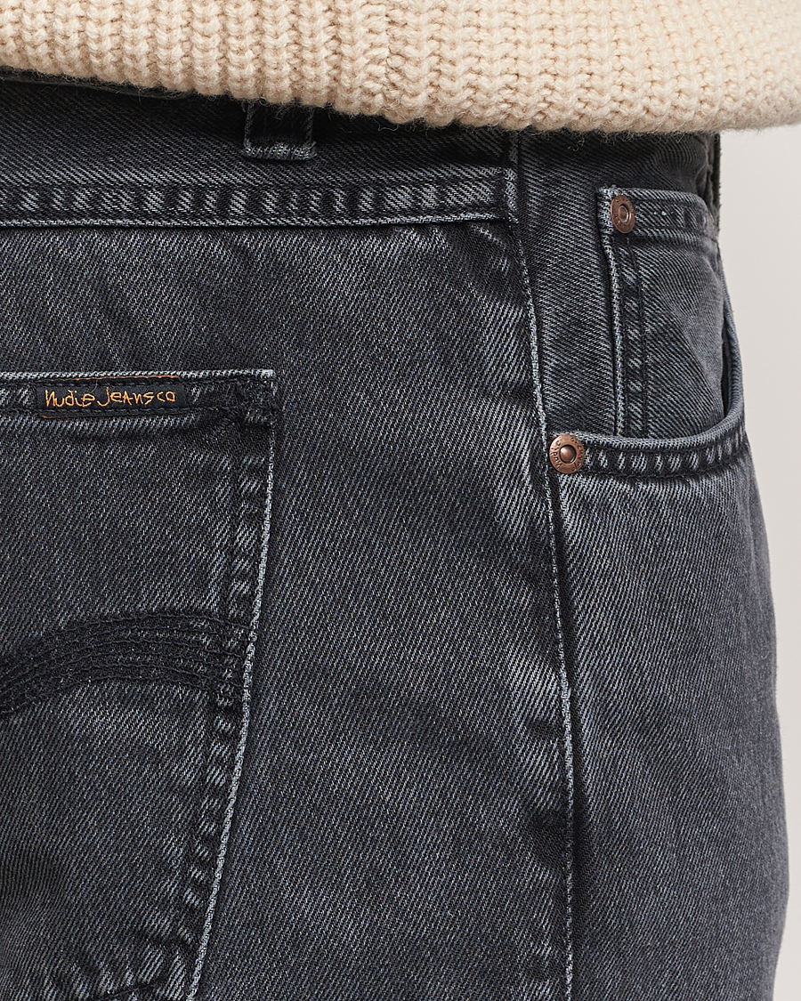 Hombres | Vaqueros | Nudie Jeans | Gritty Jackson Jeans Black Cliffs