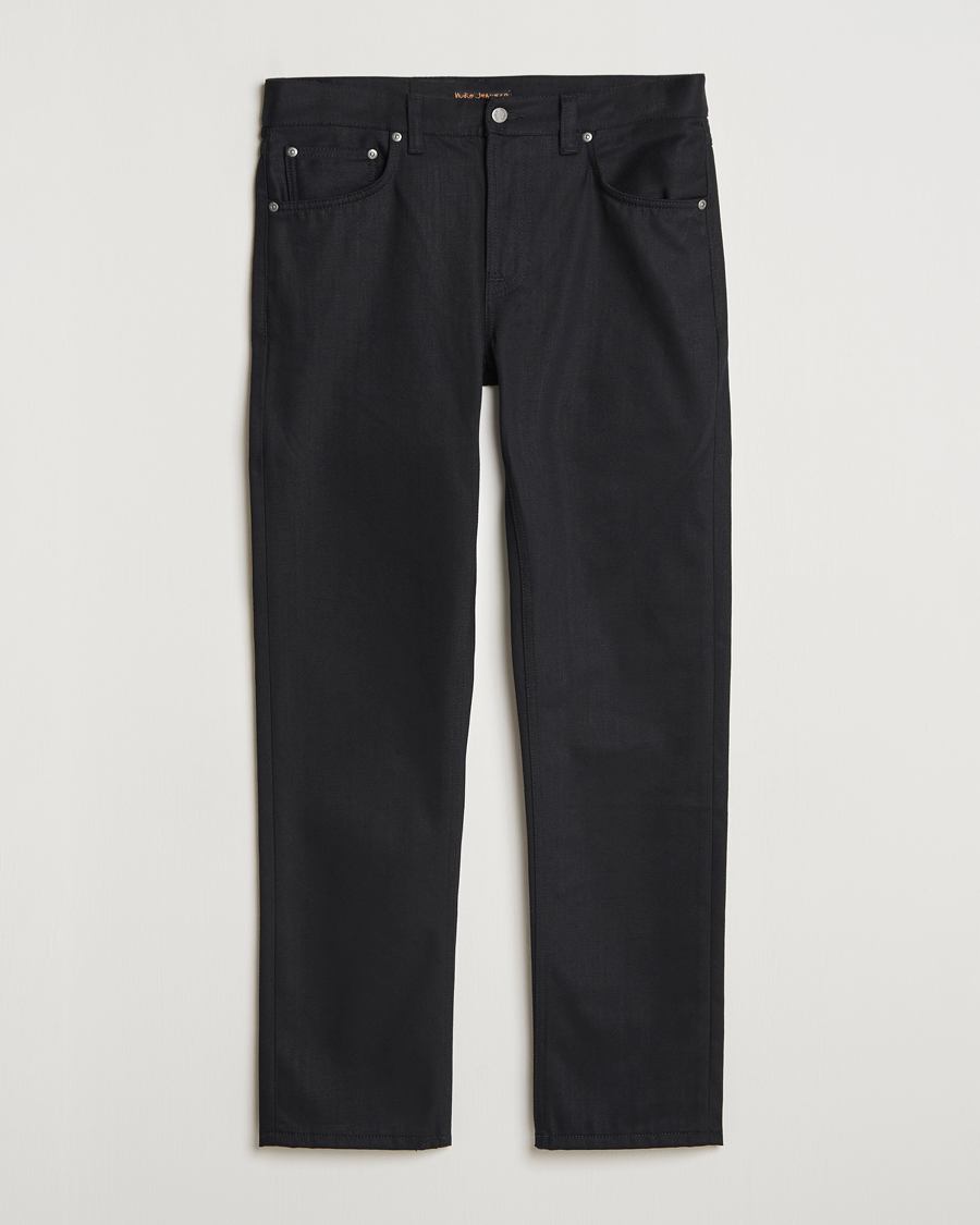 Hombres | Pantalones | Nudie Jeans | Gritty Jackson Jeans Dry Ever Black