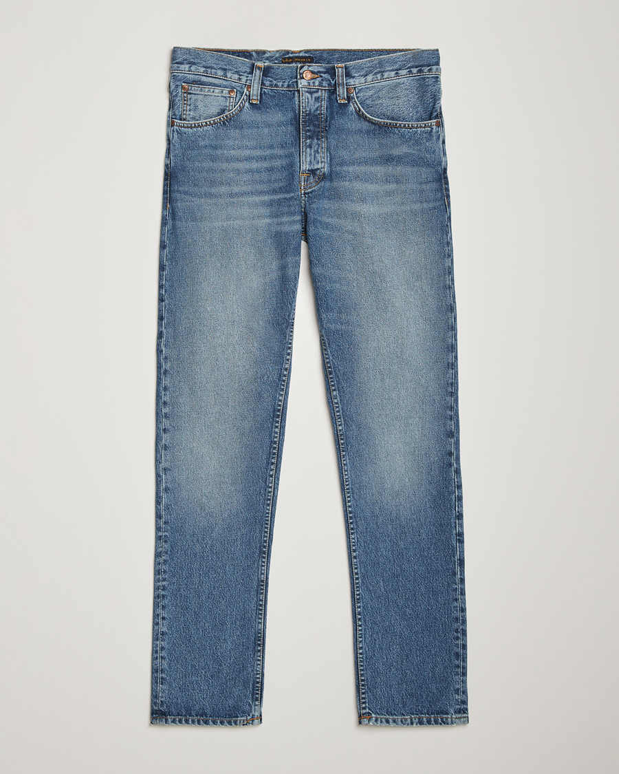 Hombres | Pantalones | Nudie Jeans | Steady Eddie II Jeans Blue Haze