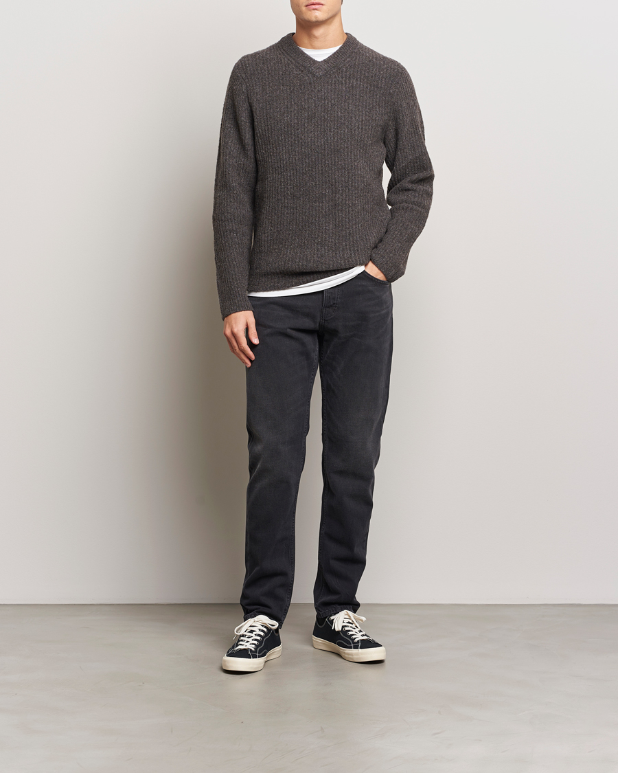 Hombres | Pantalones | Nudie Jeans | Steady Eddie II Jeans Black Change
