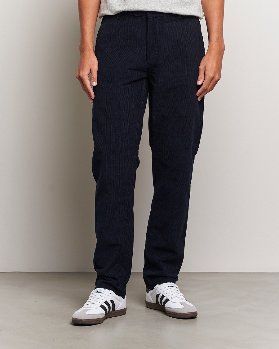 Hombres | Pantalones | Nudie Jeans | Easy Alvin Corduroy Pants Navy
