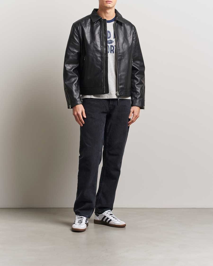 Hombres | Abrigos y chaquetas | Nudie Jeans | Eddy Rider Leather Jacket Black