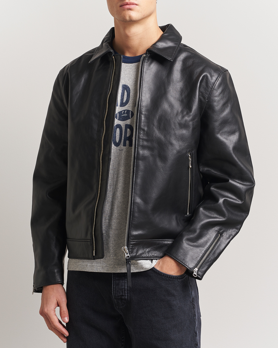 Hombres | Abrigos y chaquetas | Nudie Jeans | Eddy Rider Leather Jacket Black