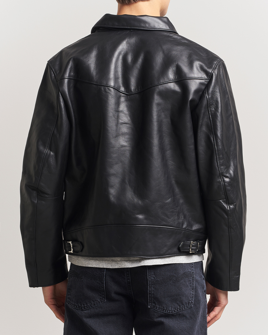 Hombres | Abrigos y chaquetas | Nudie Jeans | Eddy Rider Leather Jacket Black