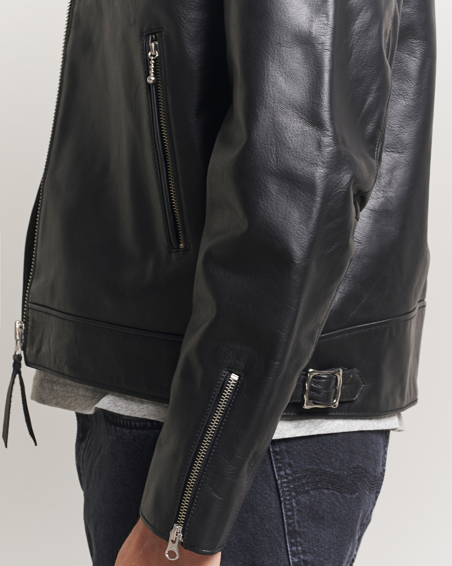 Hombres | Abrigos y chaquetas | Nudie Jeans | Eddy Rider Leather Jacket Black