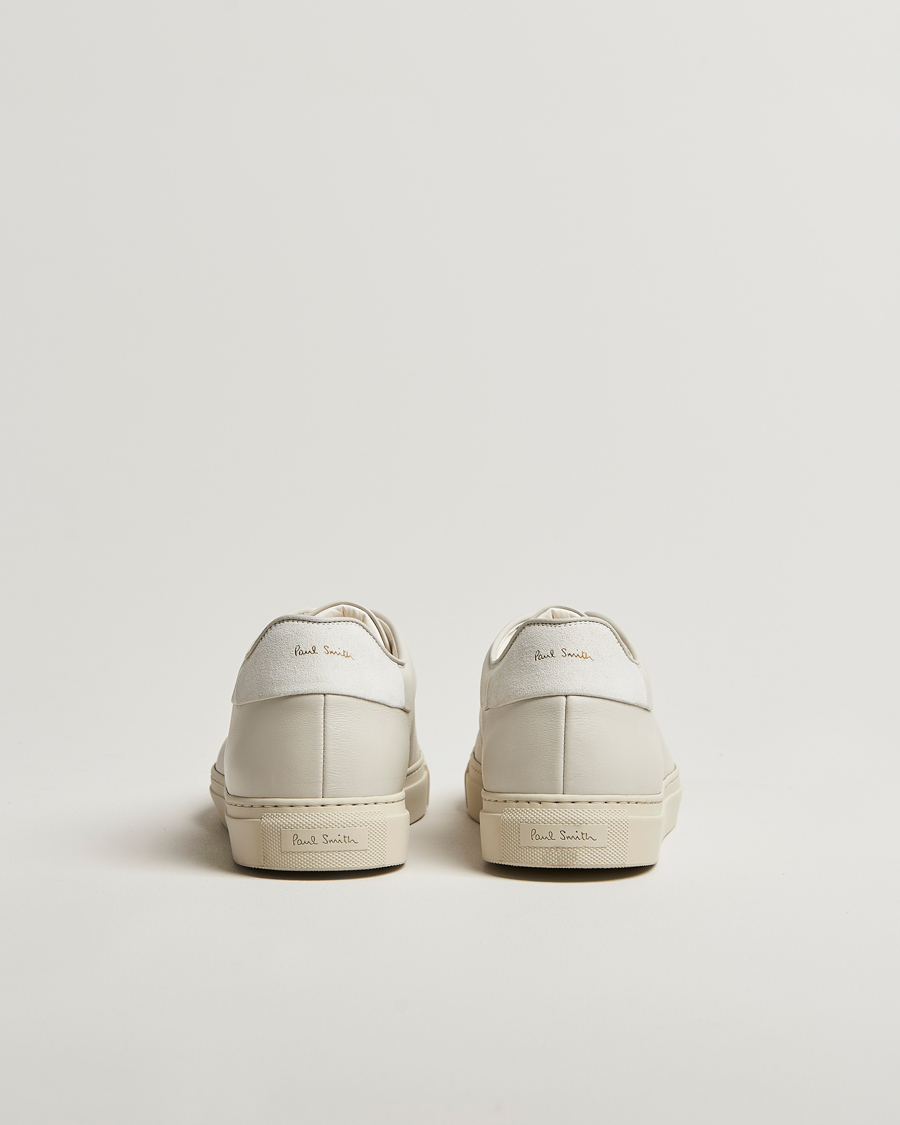 Hombres | Paul Smith Basso Lux Leather Sneaker White | Paul Smith | Basso Lux Leather Sneaker White