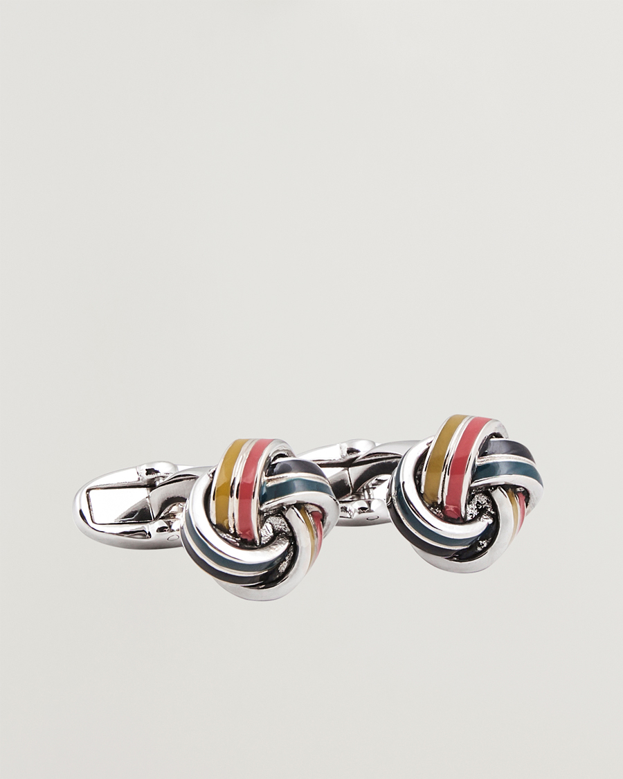 Hombres | Paul Smith Bright Knot Cufflink Multi | Paul Smith | Bright Knot Cufflink Multi
