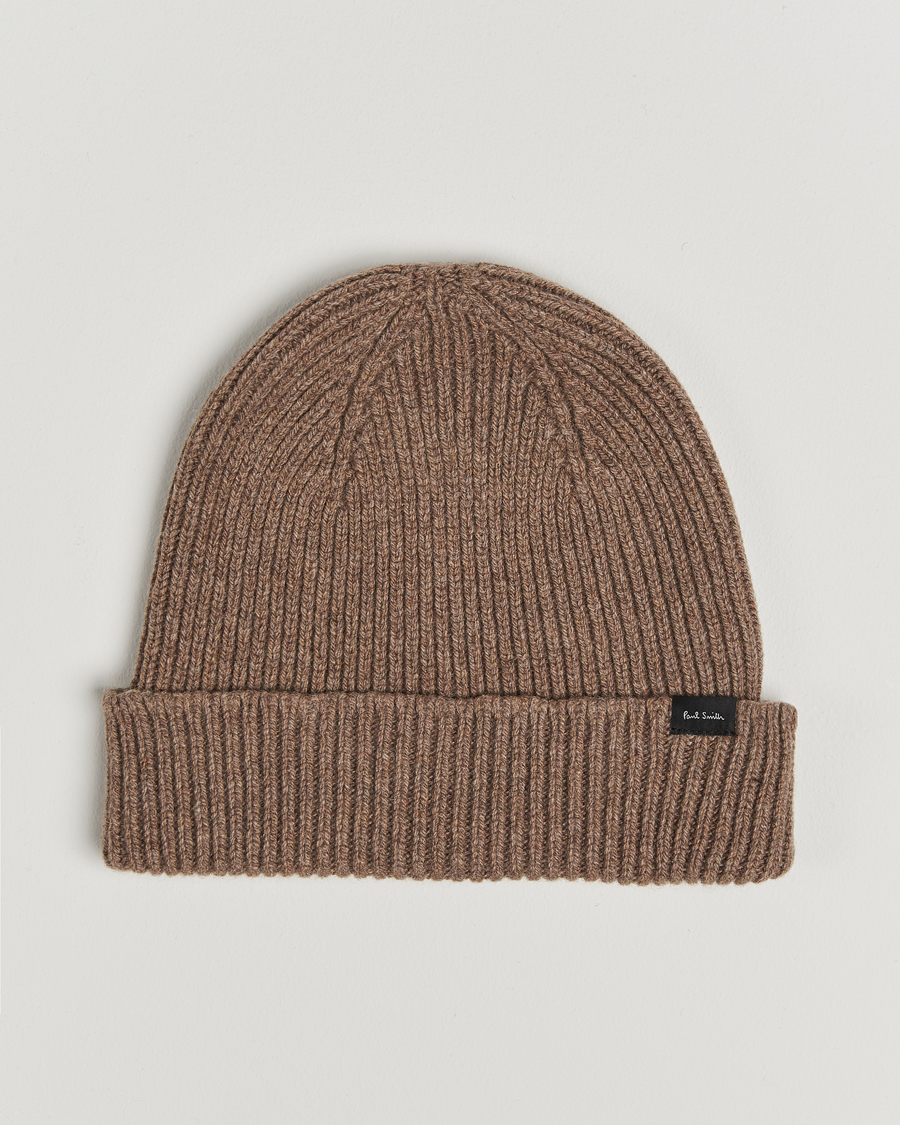 Hombres | Paul Smith Cashmere Beanie Brown | Paul Smith | Cashmere Beanie Brown