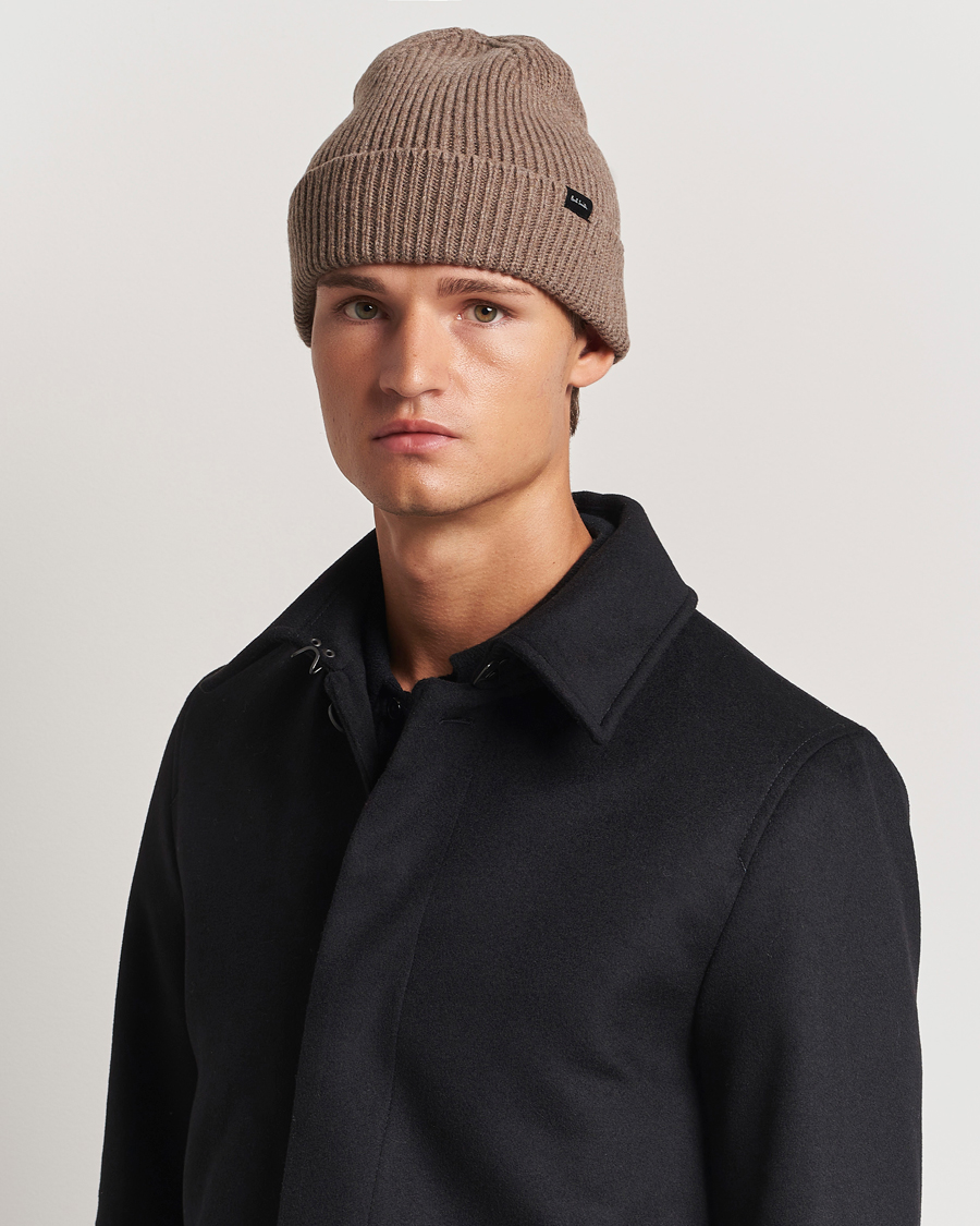 Hombres | Paul Smith Cashmere Beanie Brown | Paul Smith | Cashmere Beanie Brown