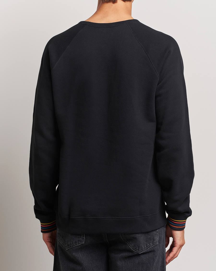 Hombres | Jerséis y prendas de punto | Paul Smith | Artist Rib Crew Neck Sweatshirt Black