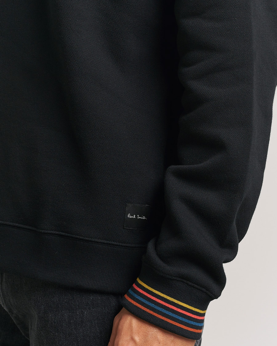 Hombres | Jerséis y prendas de punto | Paul Smith | Artist Rib Crew Neck Sweatshirt Black