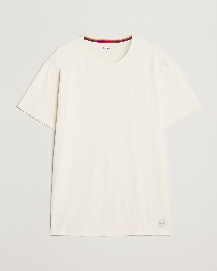 Hombres | Camisetas | Paul Smith | Artist Rib Crew Neck T-Shirt White