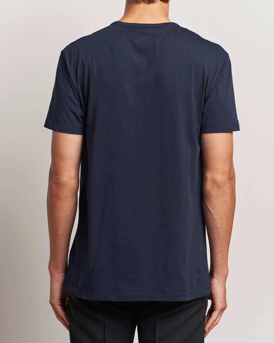 Hombres | Camisetas | Paul Smith | Artist Rib Crew Neck T-Shirt Navy