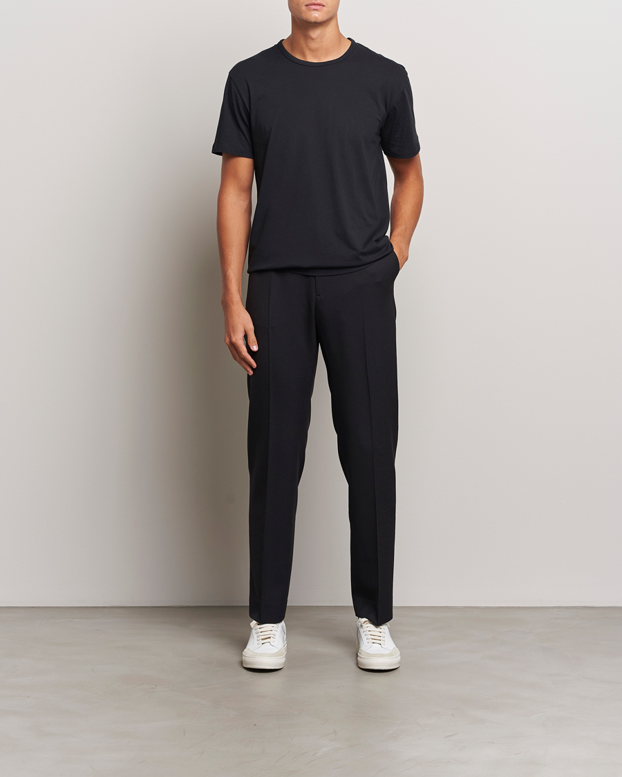 Hombres | Camisetas | Paul Smith | Artist Rib Crew Neck T-Shirt Black