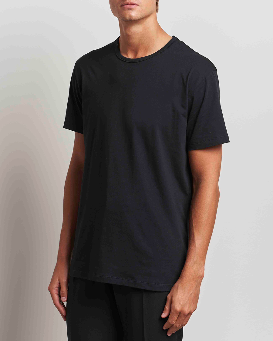 Hombres | Camisetas | Paul Smith | Artist Rib Crew Neck T-Shirt Black