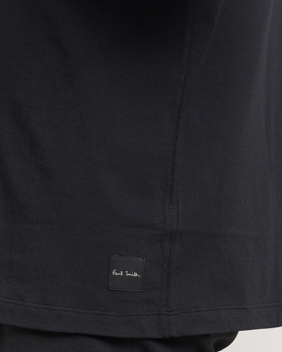 Hombres | Camisetas | Paul Smith | Artist Rib Crew Neck T-Shirt Black