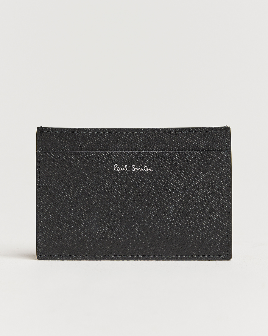 Hombres | Paul Smith Mini Card Holder Black | Paul Smith | Mini Card Holder Black