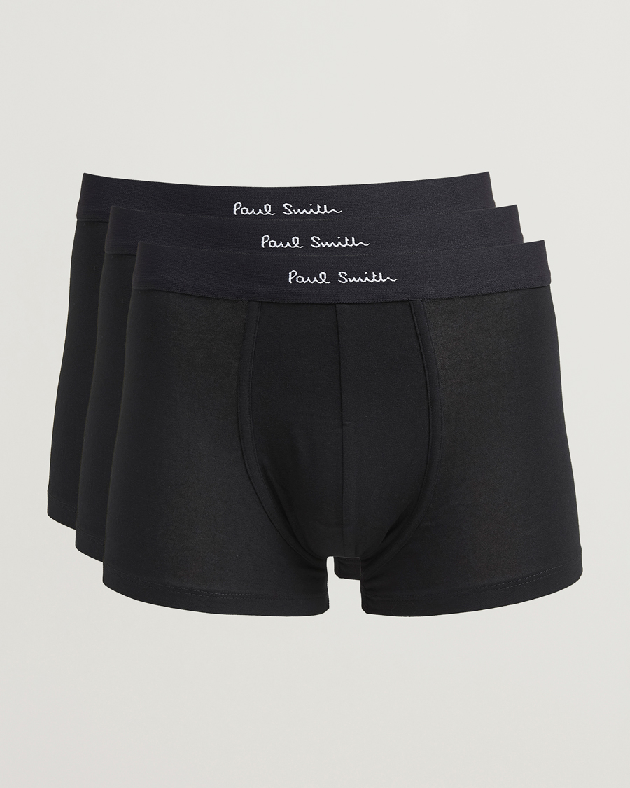Hombres | Ropa interior y calcetines | Paul Smith | 3-Pack Trunk Black