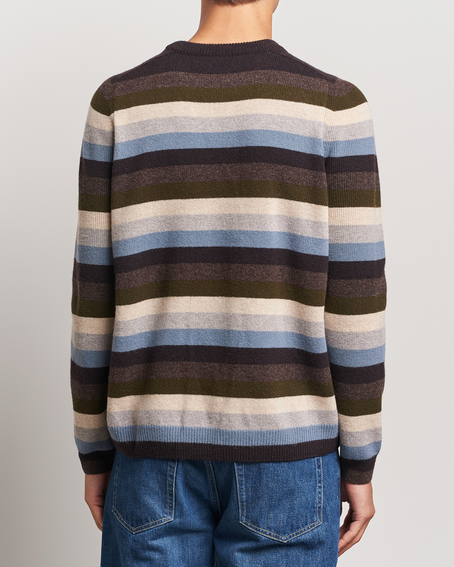 Hombres | Jerséis y prendas de punto | Paul Smith | Striped Lambswool Knitted Sweater Multi
