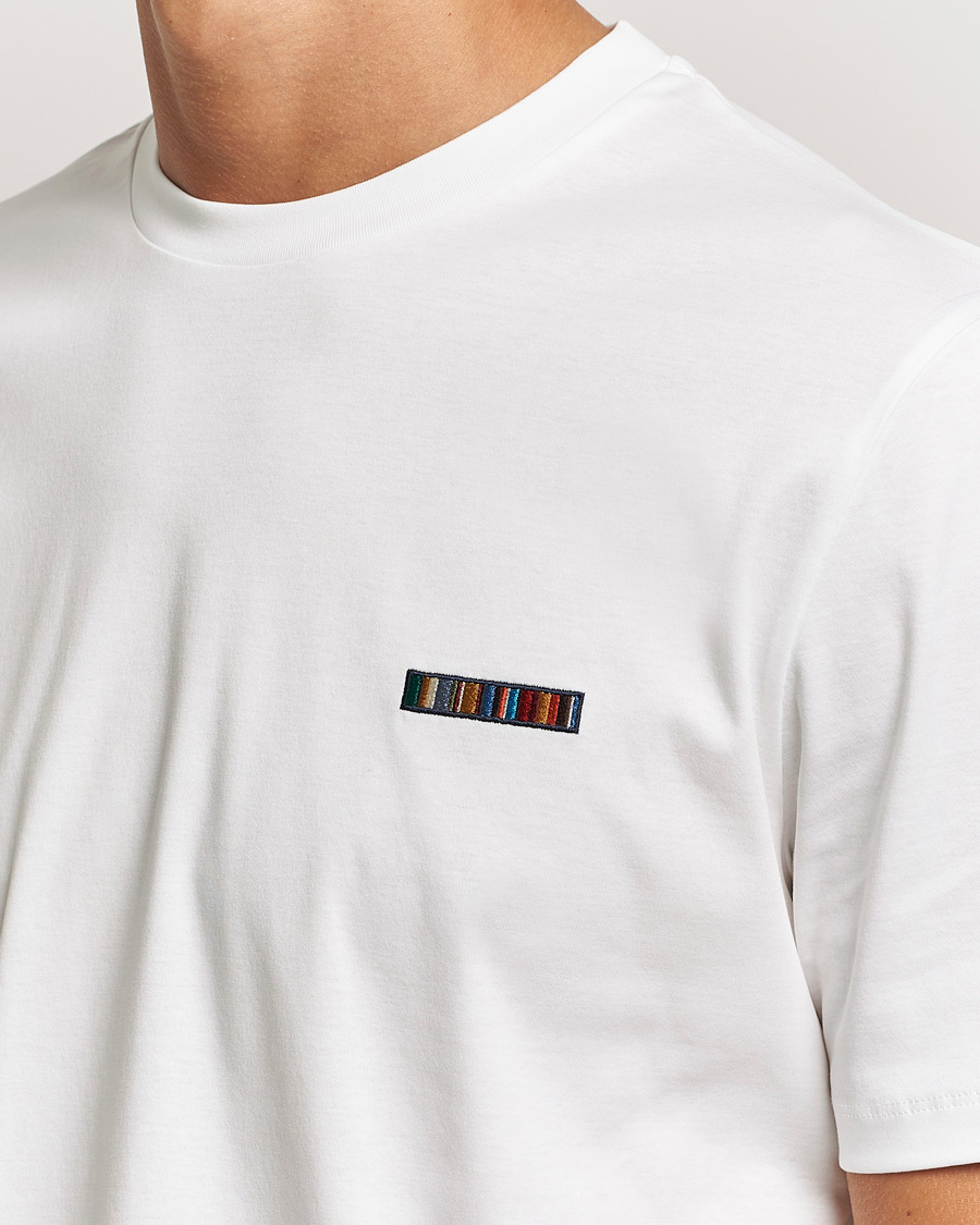 Hombres | Camisetas | Paul Smith | Embroidery Crew Neck T-Shirt White