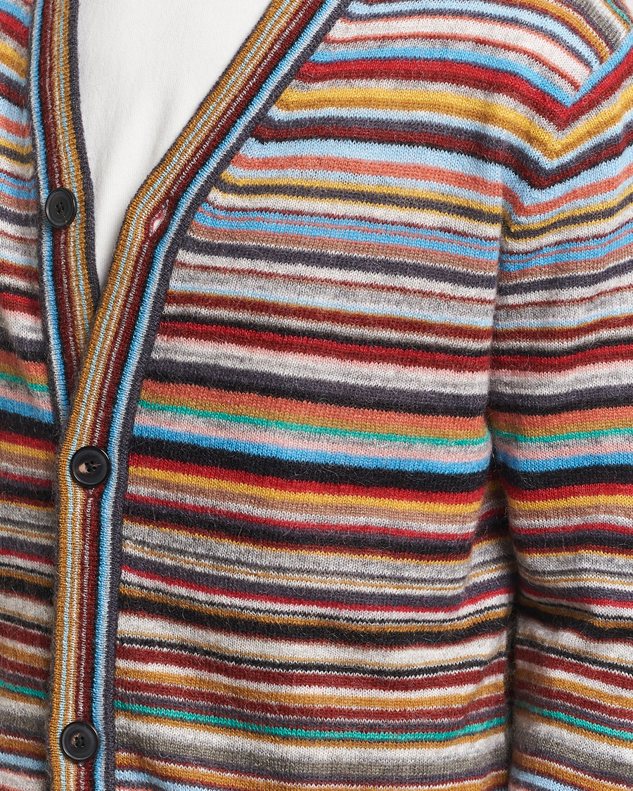 Hombres | Jerséis y prendas de punto | Paul Smith | Striped Wool Cardigan Multi