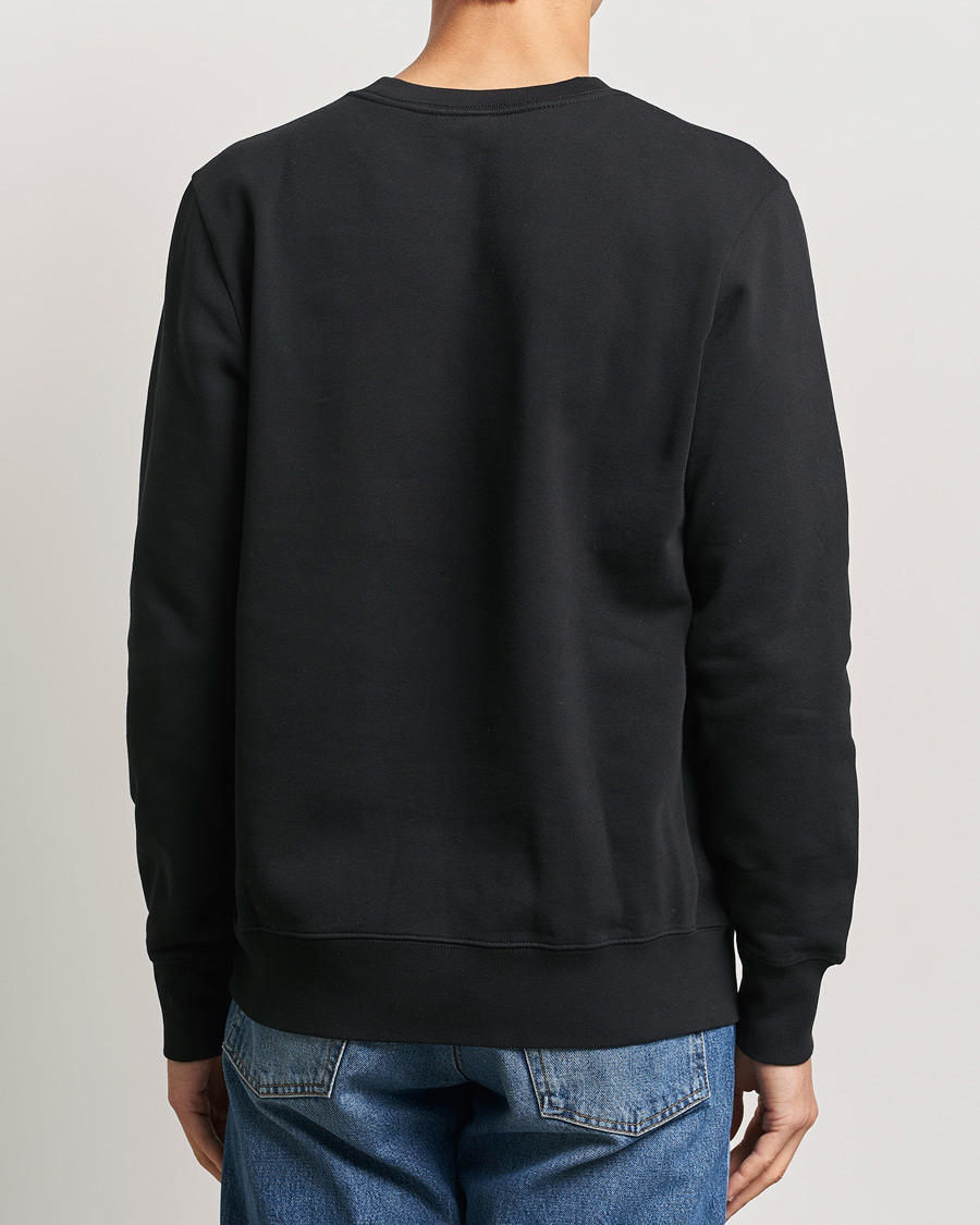 Hombres | Jerséis y prendas de punto | PS Paul Smith | Cycling Caps Crew Neck Sweatshirt Black