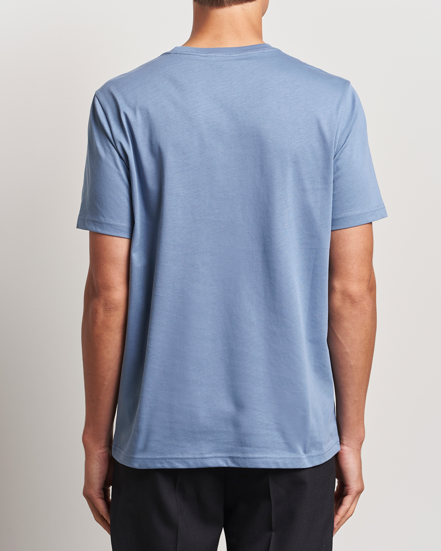 Hombres | Camisetas | PS Paul Smith | Organic Cotton Zebra T-Shirt Blue