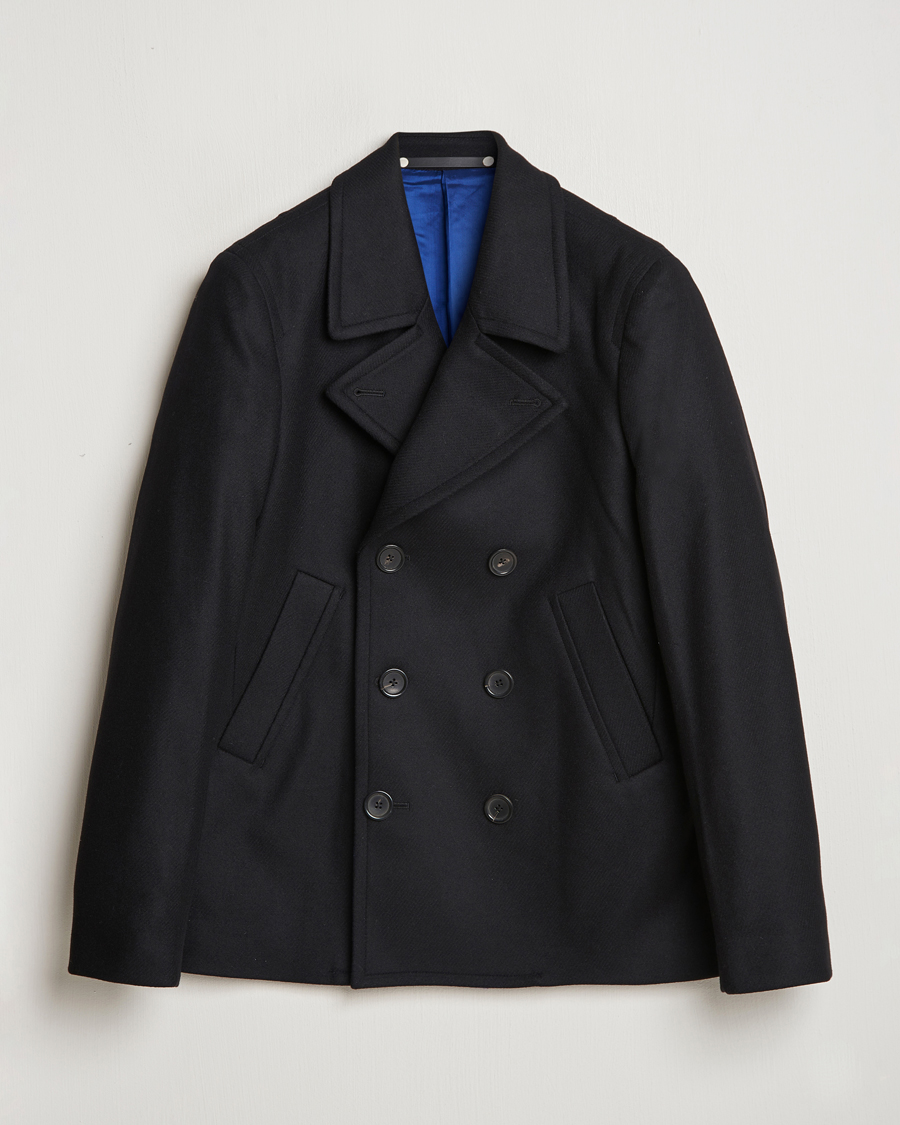 Hombres | Abrigos y chaquetas | PS Paul Smith | Wool Peacoat Black