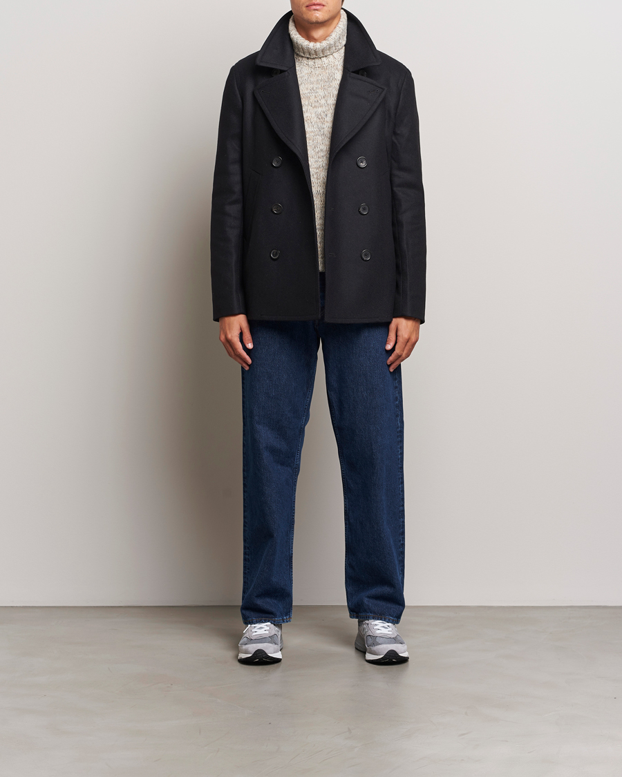Hombres | Abrigos y chaquetas | PS Paul Smith | Wool Peacoat Black
