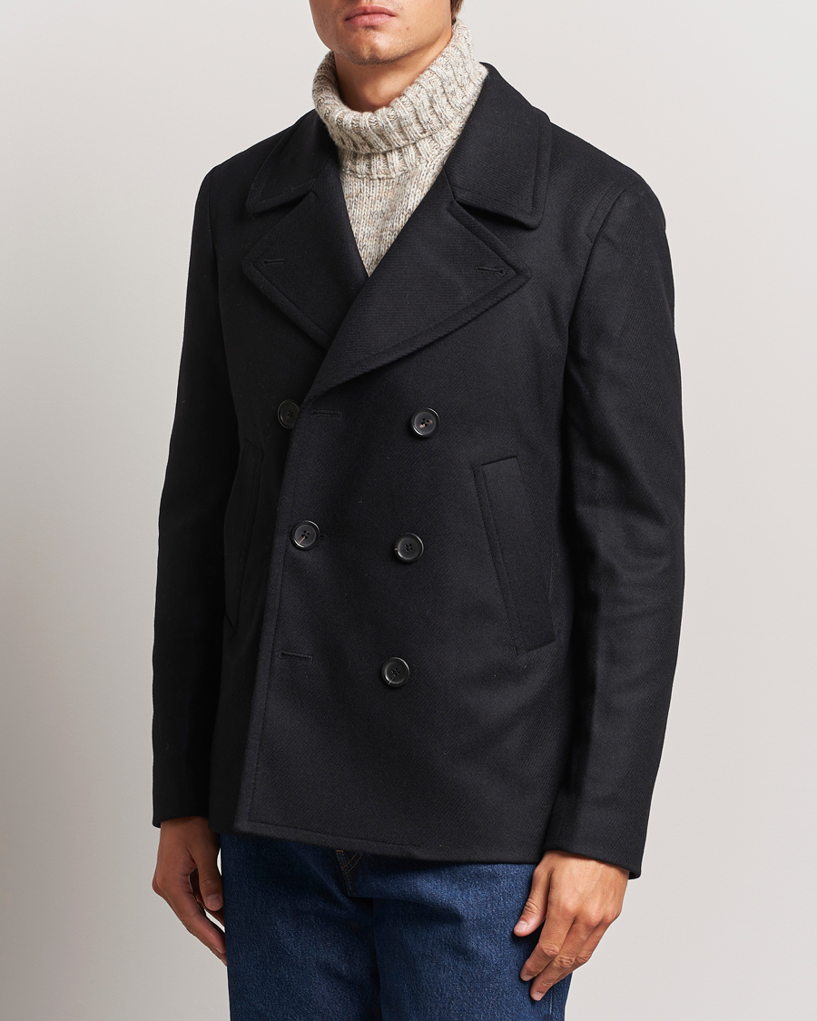 Hombres | Abrigos y chaquetas | PS Paul Smith | Wool Peacoat Black