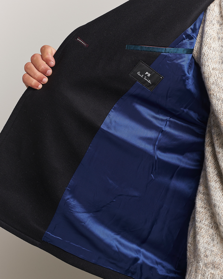 Hombres | Abrigos y chaquetas | PS Paul Smith | Wool Peacoat Black