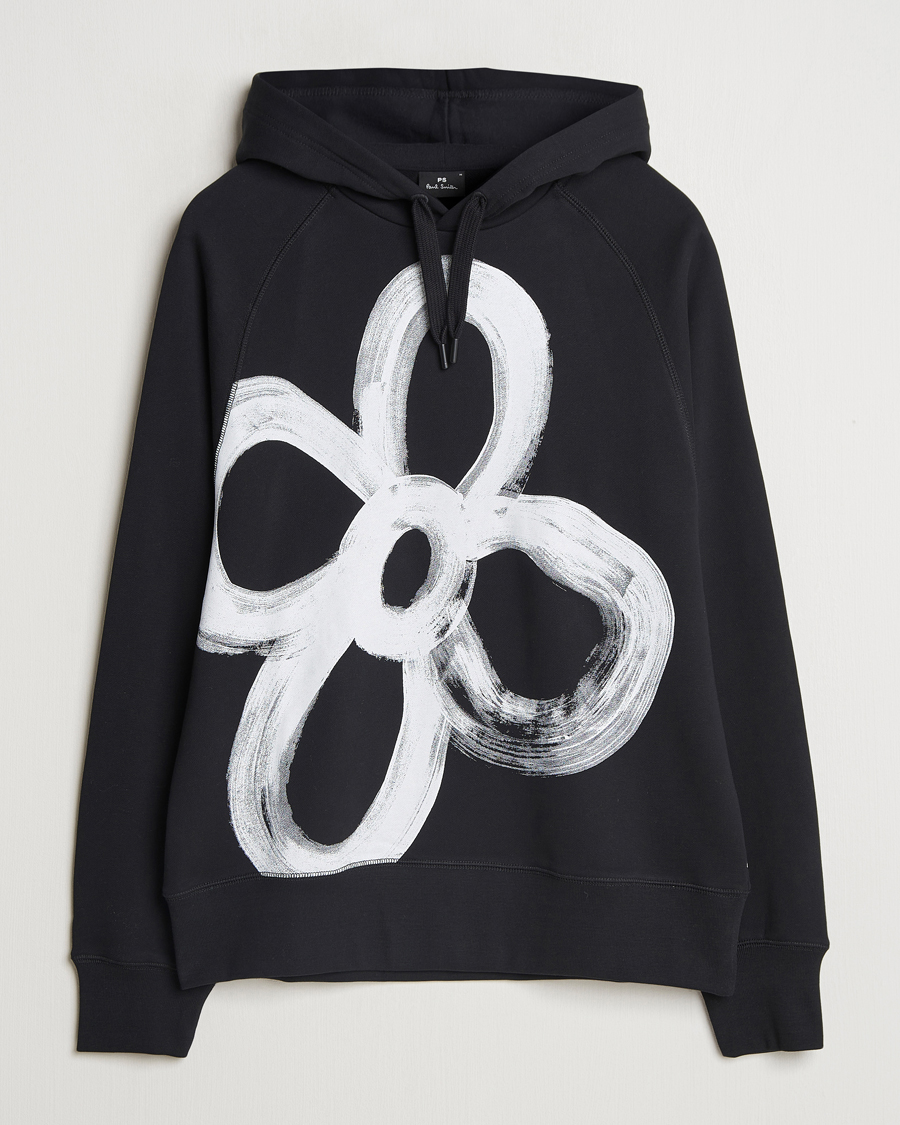 Hombres | Jerséis y prendas de punto | PS Paul Smith | Happy Flower Hoodie Black