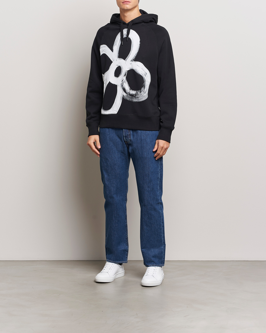 Hombres | Jerséis y prendas de punto | PS Paul Smith | Happy Flower Hoodie Black