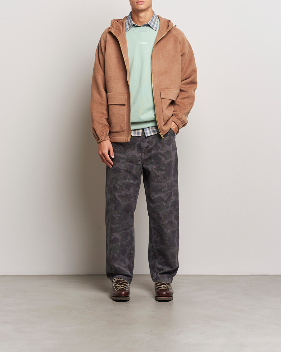 Hombres | Abrigos y chaquetas | Drôle de Monsieur | La Veste Capuche Wool Camel