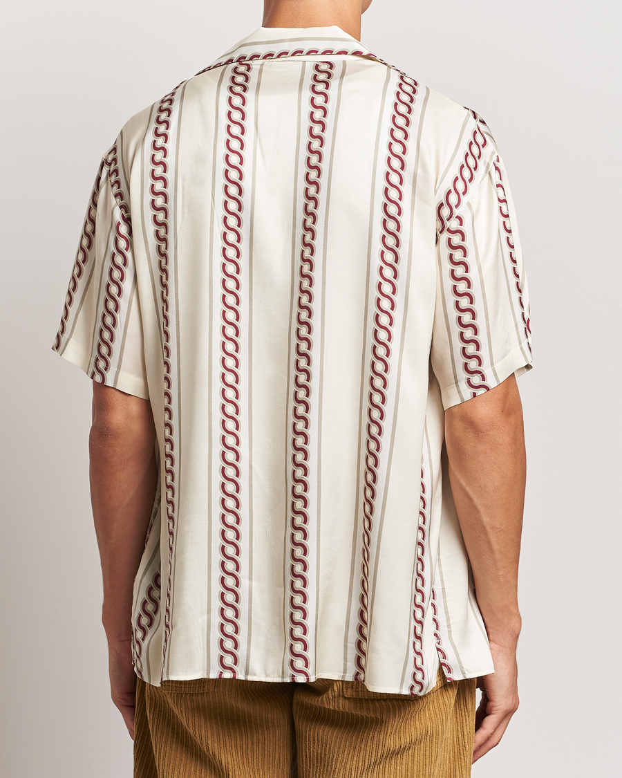 Hombres | Camisas | Drôle de Monsieur | Link Cuban Shirt Ecru