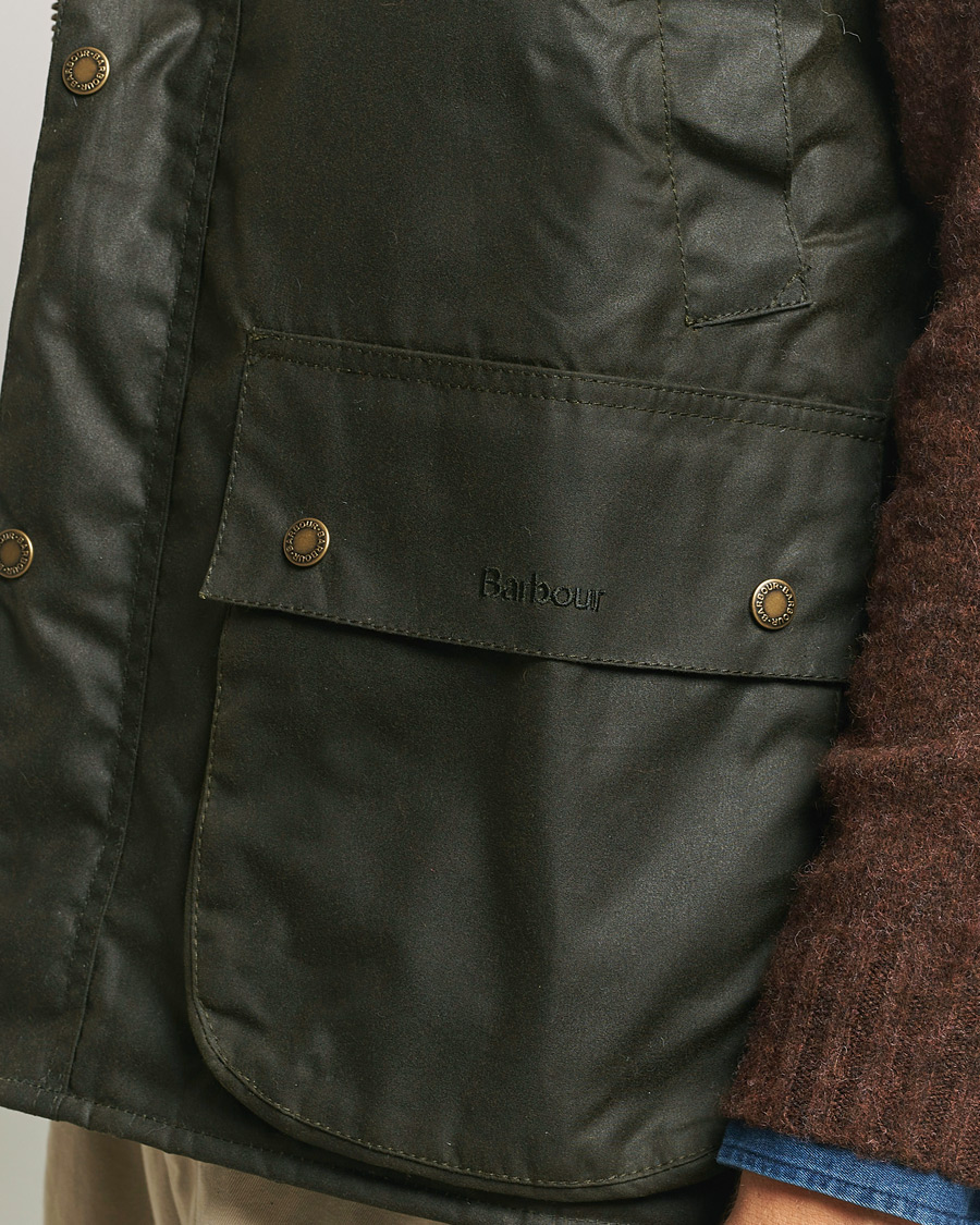 Hombres | Abrigos y chaquetas | Baracuta | x Barbour Wax Gilet Olive