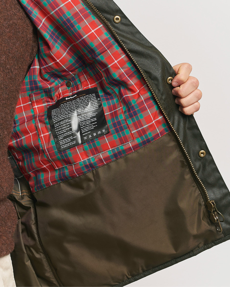 Hombres | Abrigos y chaquetas | Baracuta | x Barbour Wax Gilet Olive